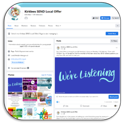 Image showing Local Offer facebook page